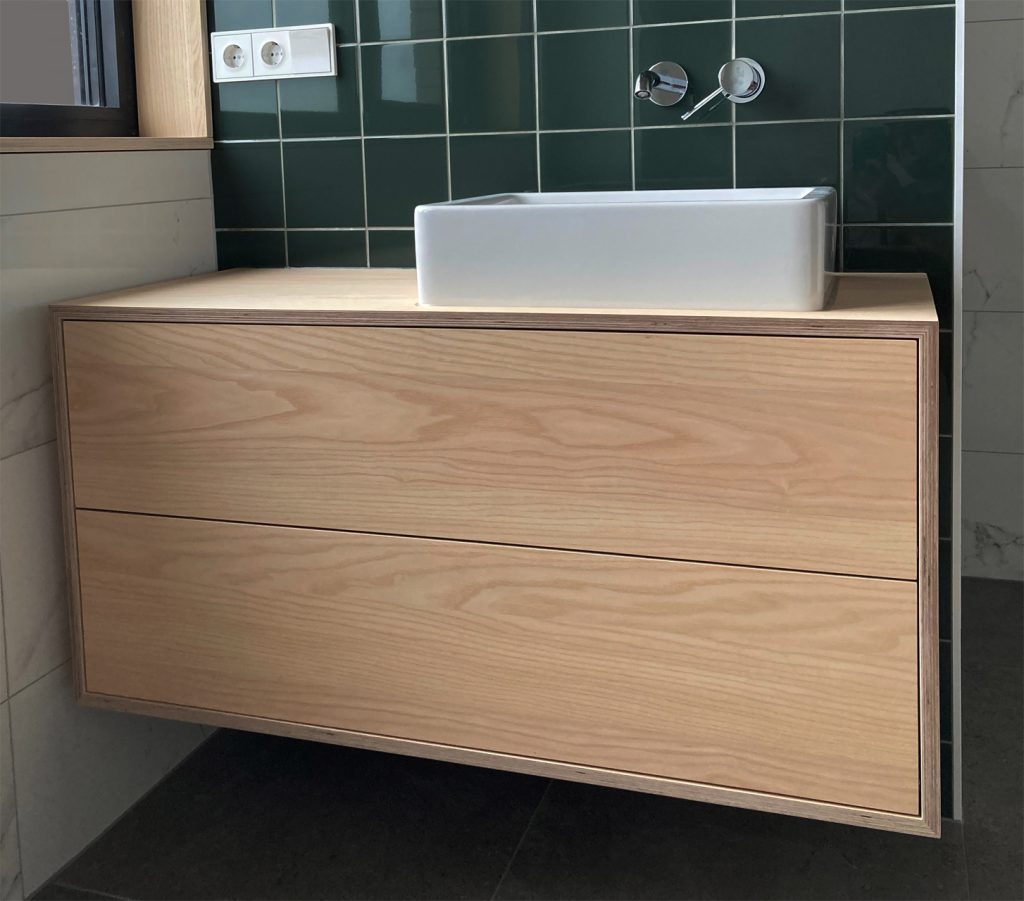 Essen badkamer meubel op maat Amsterdam IJburg